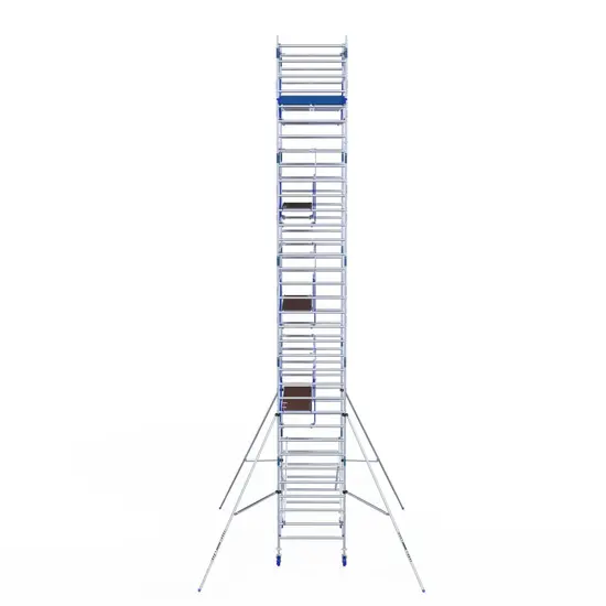 ASC ASC AGS Pro rolsteiger 135x305 11,2m werkhoogte voorloopleuning dubbel