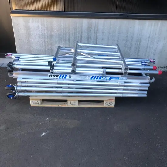 ASC ASC foldable mobile scaffold tower A-Line working height 5.70 m