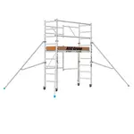 ASC ASC foldable mobile scaffold tower A-Line working height 3.85 m
