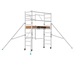 ASC foldable mobile scaffold tower A-Line working height 3.85 m