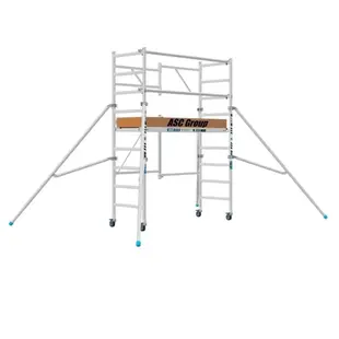 ASC foldable mobile scaffold tower A-Line working height 3.85 m