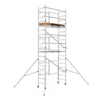 ASC ASC foldable mobile scaffold tower A-Line working height 6.50 m