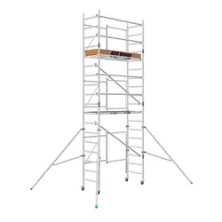 ASC foldable mobile scaffold tower A-Line working height 6.50 m