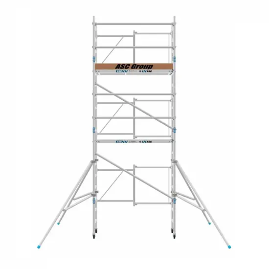 ASC ASC foldable mobile scaffold tower A-Line working height 6.50 m