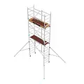 ASC ASC foldable mobile scaffold tower A-Line working height 6.50 m