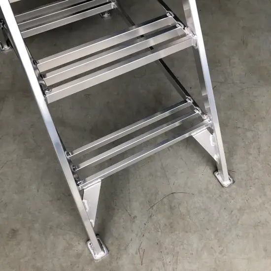 ASC Marchepied de plaquiste ASC 3 marches double accès | Escabeau Aluminium 75 cm