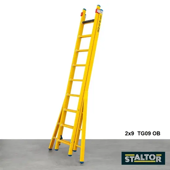 Staltor Staltor échelle isolante en fibre 2x8 échelons TG08 OB