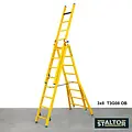 Staltor Staltor fiberglass ladder 3x9 rungs T3G09 OB