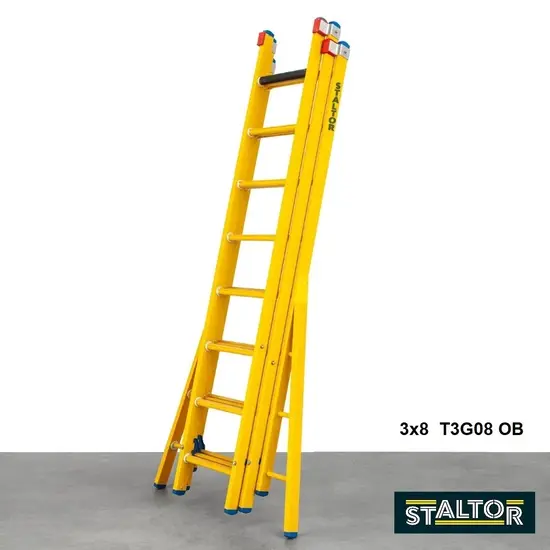 Staltor Staltor kunststof ladder 3x10 sporten T3G10 OB