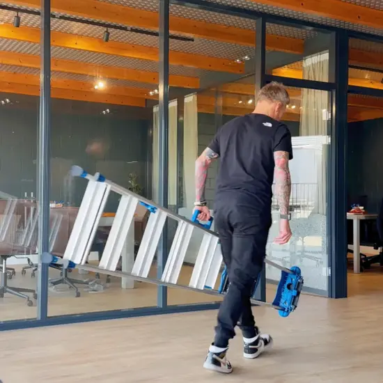 Alumexx ALX Twin Deck escabeau ménager 6 marches