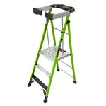 Little Giant Ladders Little Giant Fortress 3 treden | Professionele kunststof trapladder