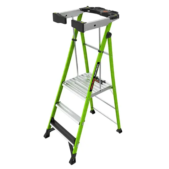 Little Giant Ladders Little Giant Fortress 3 treden | Professionele kunststof trapladder