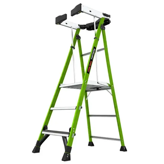 Little Giant Ladders Little Giant Fortress 3 treden | Professionele kunststof trapladder