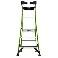 Little Giant Ladders Little Giant Fortress 3 marches | Escabeau professionnel en fibre de verre