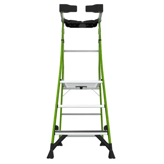 Little Giant Ladders Little Giant Fortress 3 marches | Escabeau professionnel en fibre de verre
