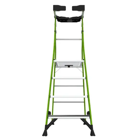 Little Giant Ladders Little Giant Fortress 4 tread | Professional fiberglass ladder with platform