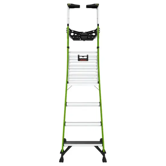 Little Giant Ladders Little Giant Fortress 4 tread | Professional fiberglass ladder with platform