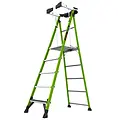 Little Giant Ladders Little Giant Fortress 5 tread | Professional fiberglass ladder with platform