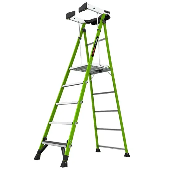 Little Giant Ladders Little Giant Fortress fibreglass step ladder 5 tread