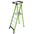 Little Giant Ladders Little Giant Fortress 5 marches | Escabeau professionnel en fibre de verre