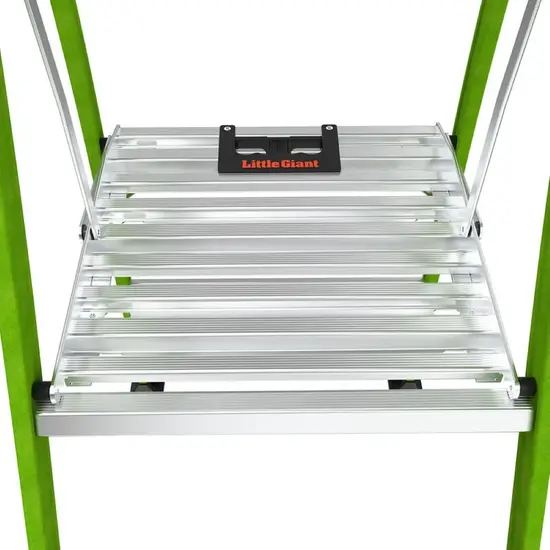 Little Giant Ladders Little Giant Fortress 6 tread | Professional fiberglass ladder with platform