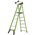 Little Giant Ladders Little Giant Fortress 6 tread | Professional fiberglass ladder with platform