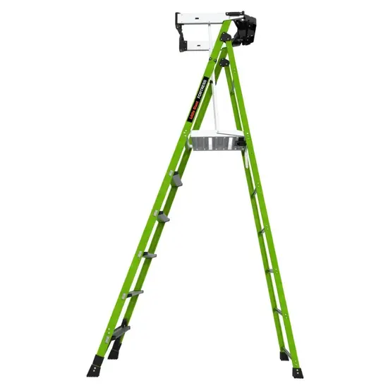 Little Giant Ladders Little Giant Fortress 6 tread | Professional fiberglass ladder with platform