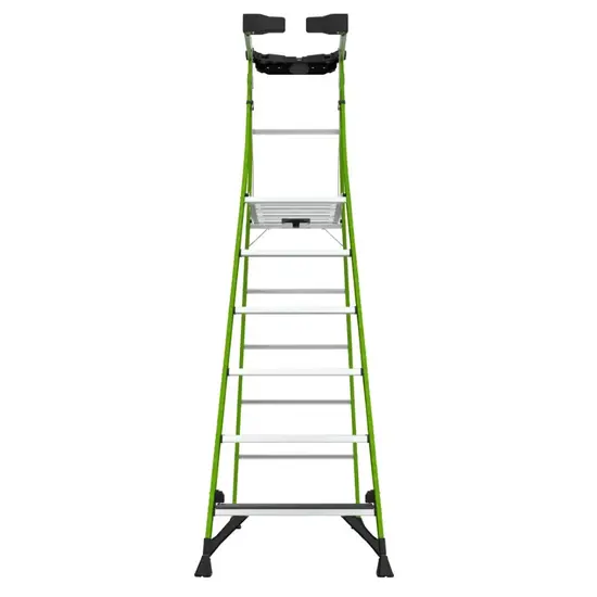 Little Giant Ladders Little Giant Fortress 6 tread | Professional fiberglass ladder with platform