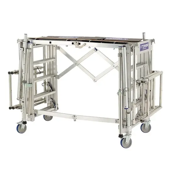 Tubesca - Comabi Tubesca X-Tower telescopische steiger werkhoogte 4,8 m