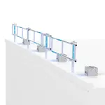 Euroscaffold SGS Slim dakrandbeveiliging plat dak 9 meter