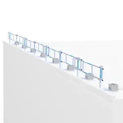 SGS Slim dakrandbeveiliging plat dak 21 meter