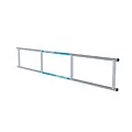Euroscaffold SGS Slim roof edge protection flat roof fence 3 meters