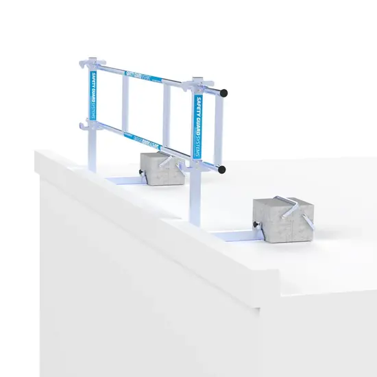 Euroscaffold SGS Slim dakrandbeveiliging plat dak staander