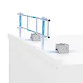 Euroscaffold SGS Slim roof edge protection flat roof fence 3 meters