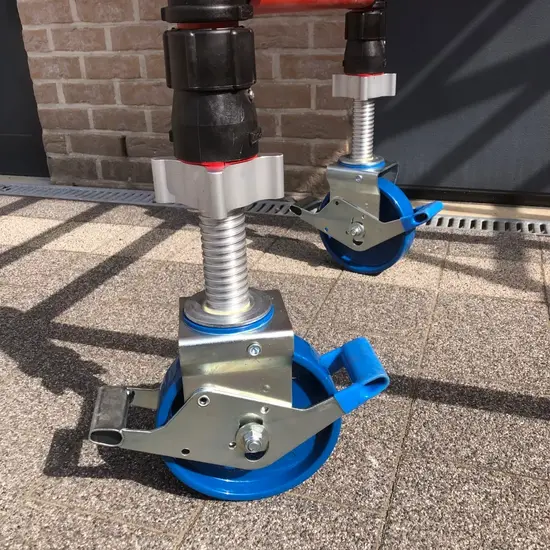 Genex Scaffolds Genex Unitec échafaudage en fibre de verre 75x250 hauteur travail 4 m