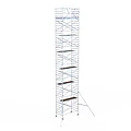 Euroscaffold EuroScaffold PRO échafaudage roulant 135x250x14 m + remorque fermable