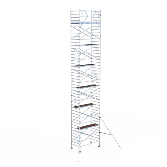 Euroscaffold EuroScaffold PRO échafaudage roulant 135x250x14 m + remorque fermable