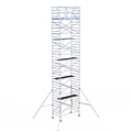 Euroscaffold EuroScaffold PRO rolsteiger 135x250x12 m + afsluitbare aanhanger