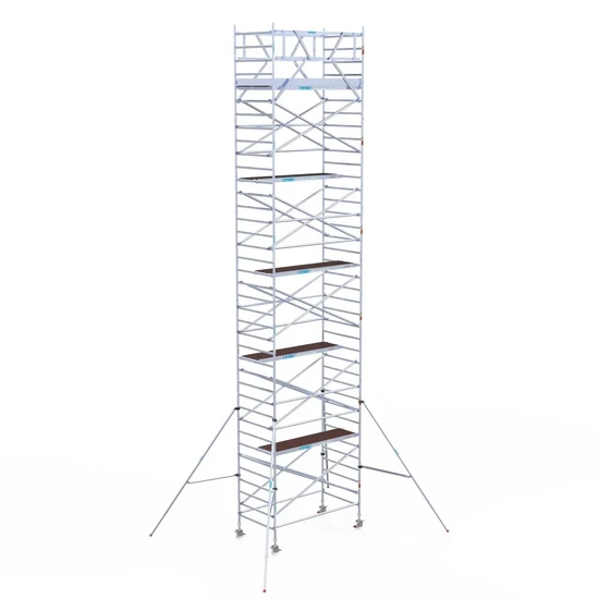 Euroscaffold EuroScaffold PRO rolsteiger 135x250x12 m + afsluitbare aanhanger
