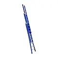 Eurostairs Échelle transformable Eurostairs 3x9 échelons coudée blue | 3 plans & Professionnel