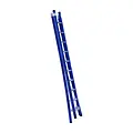Eurostairs Eurostairs 2-delige reformladder 2x10 sporten uitgebogen blauw