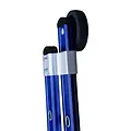 Eurostairs Eurostairs reformladder 2x14 sporten uitgebogen blauw | 2-delig & Professioneel