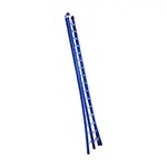 Eurostairs Eurostairs 2-delige opsteekladder 2x16 sporten uitgebogen blauw