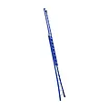 Eurostairs Échelle coulissante Eurostairs 2x16 échelons coudée bleu | 2 plans & Professionnel