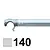 Euroscaffold Echafaudage EuroScaffold entretoise horizontale 140 cm