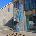 ASC ASC XD combination ladder with stabiliser 3x12 rungs