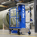 Alumexx Plateforme élévatrice une personne Alumexx Manu-X-Lift 4.1 m