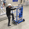 Alumexx Plateforme élévatrice une personne Alumexx Manu-X-Lift 4.1 m
