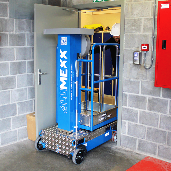 Alumexx Plateforme élévatrice une personne Alumexx Manu-X-Lift 4.1 m