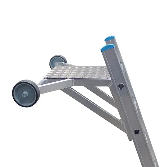 ASC ASC aluminium ladder muurafhouder met traanplaat